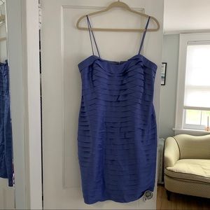 JS collections layered cocktail dress